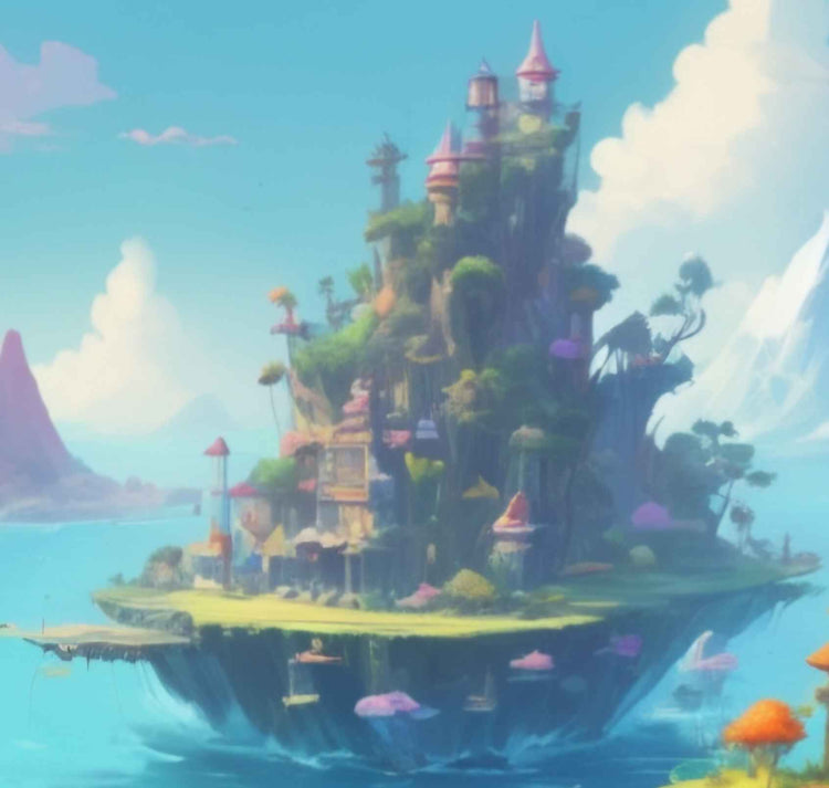Île des fleurs rêveuses 🌸