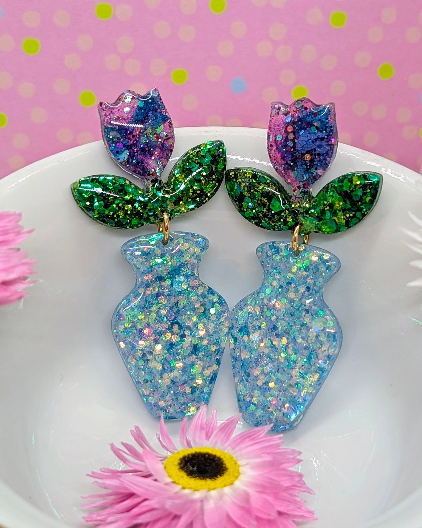 Boucles Charmes de Tulipes