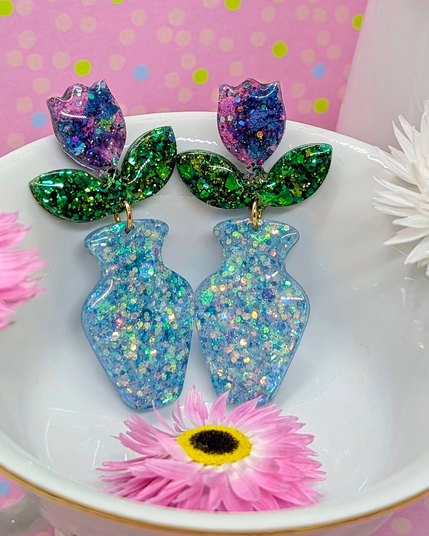 Boucles Charmes de Tulipes
