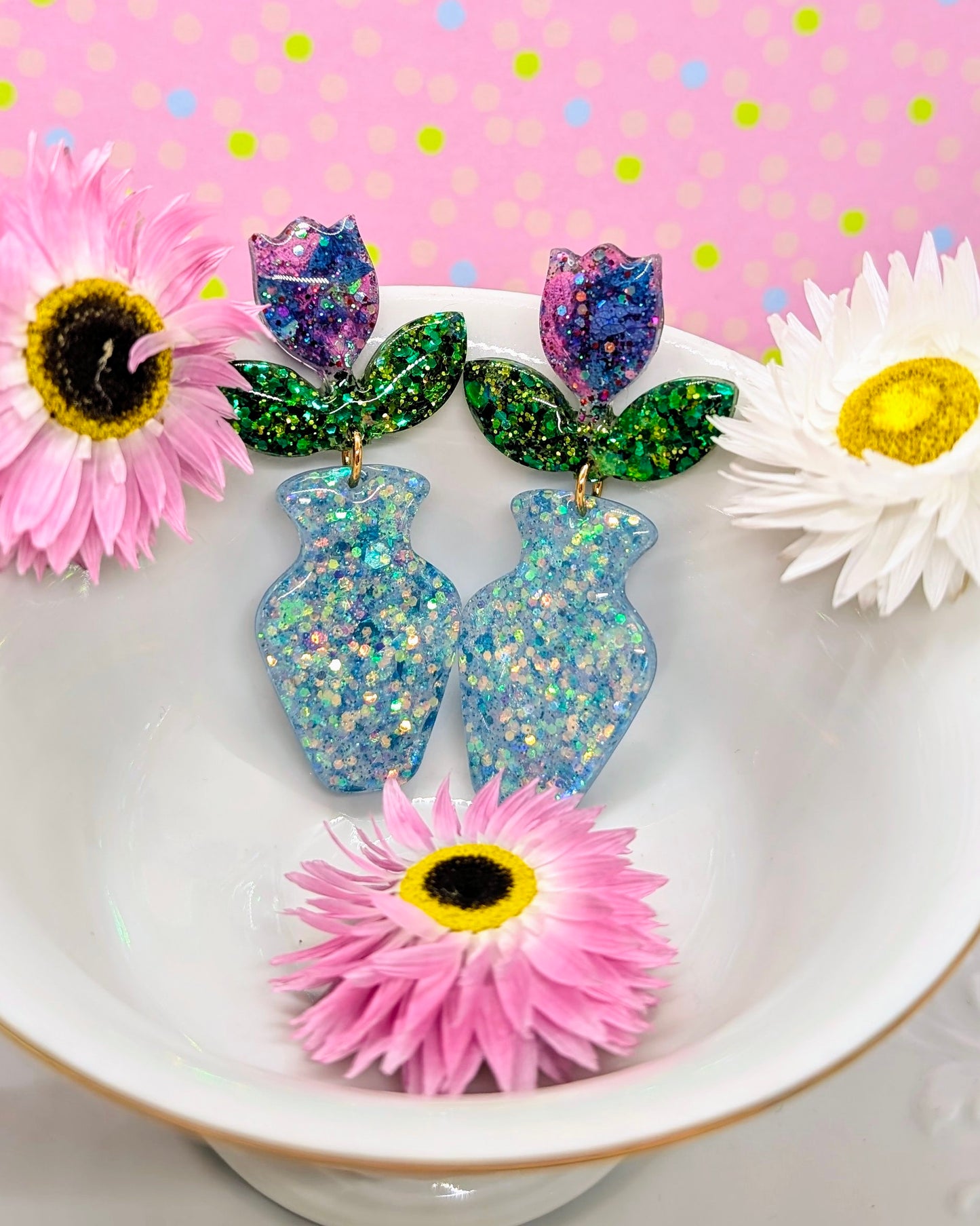 Boucles Charmes de Tulipes