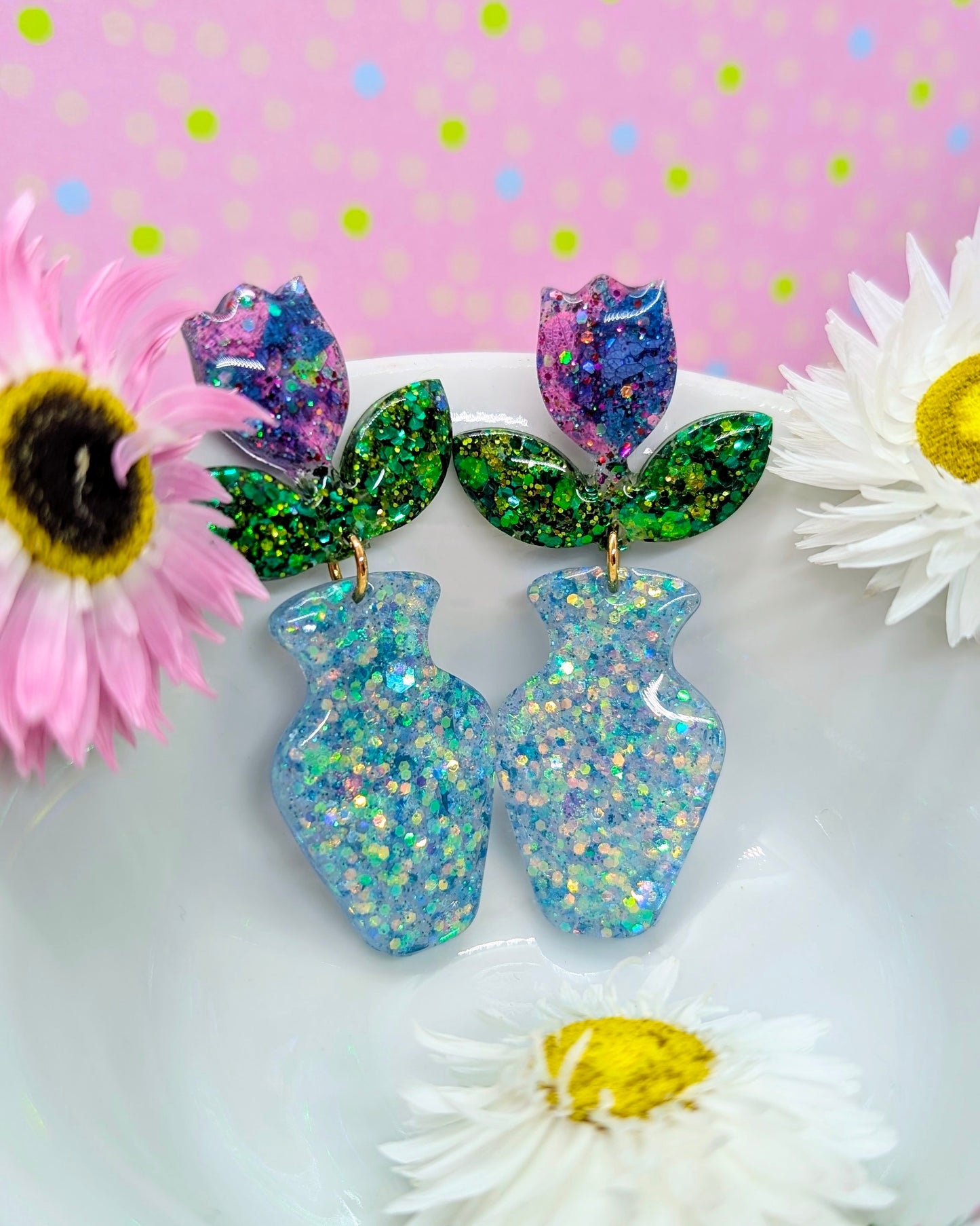 Boucles Charmes de Tulipes