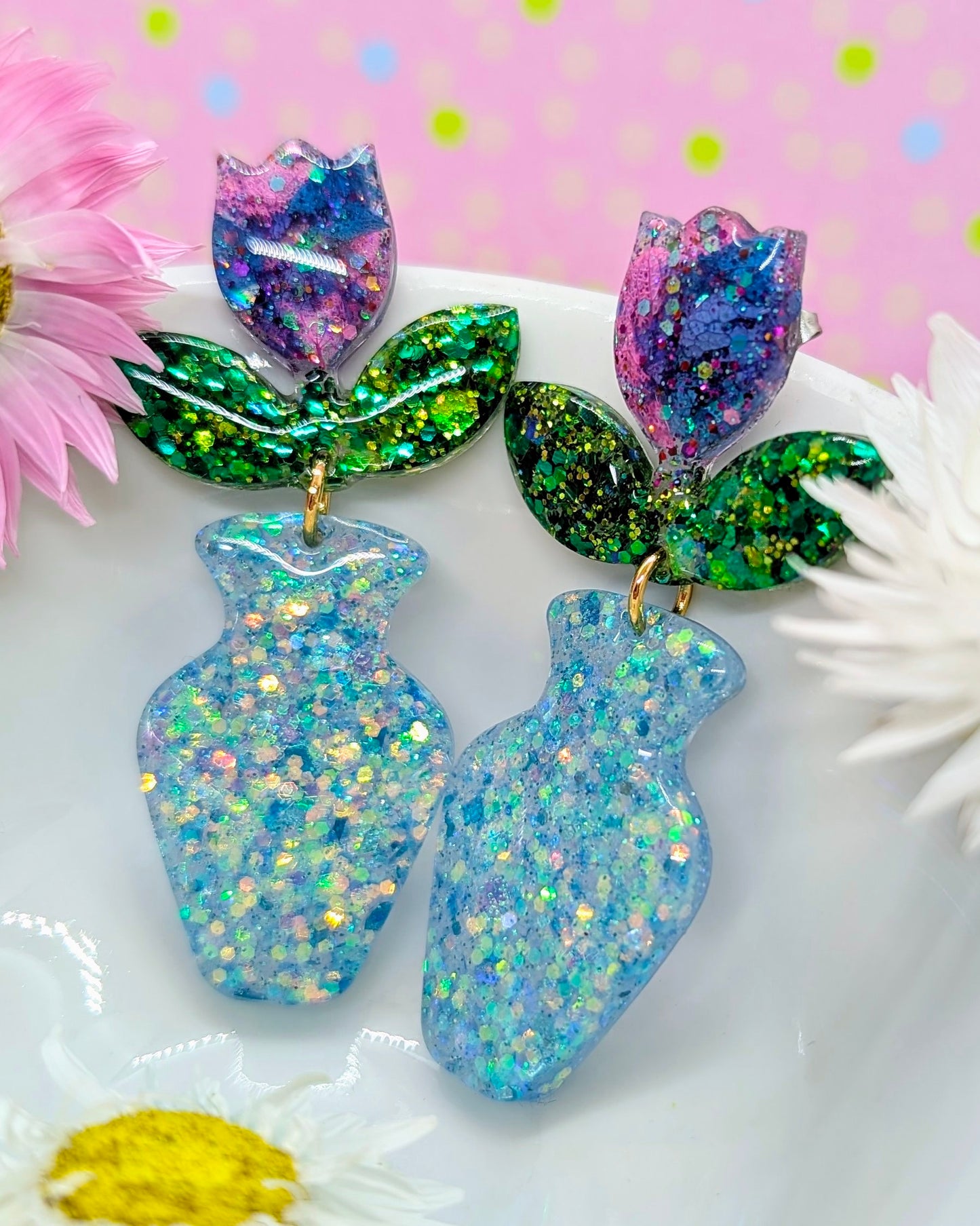 Boucles Charmes de Tulipes