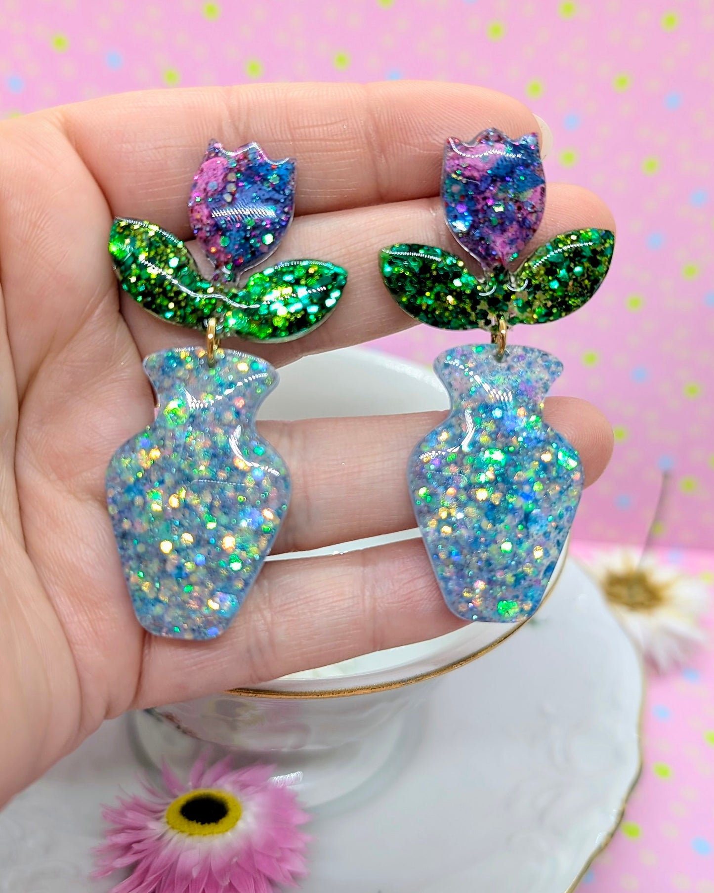Boucles Charmes de Tulipes
