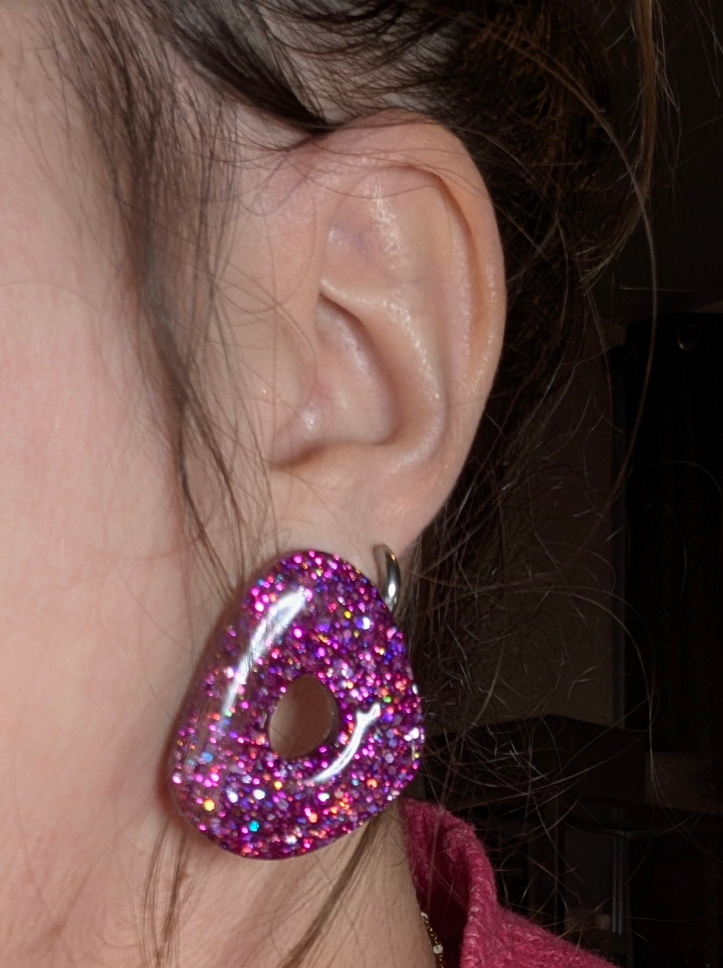 Boucles Rose Céleste