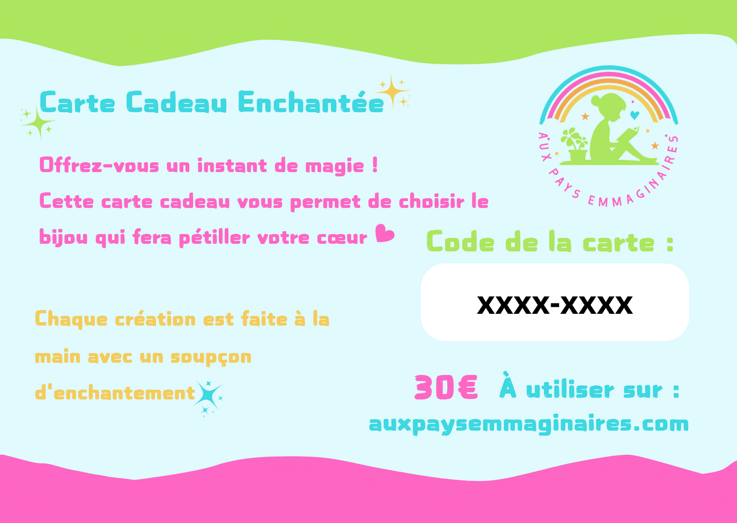 Carte Cadeau de 30€