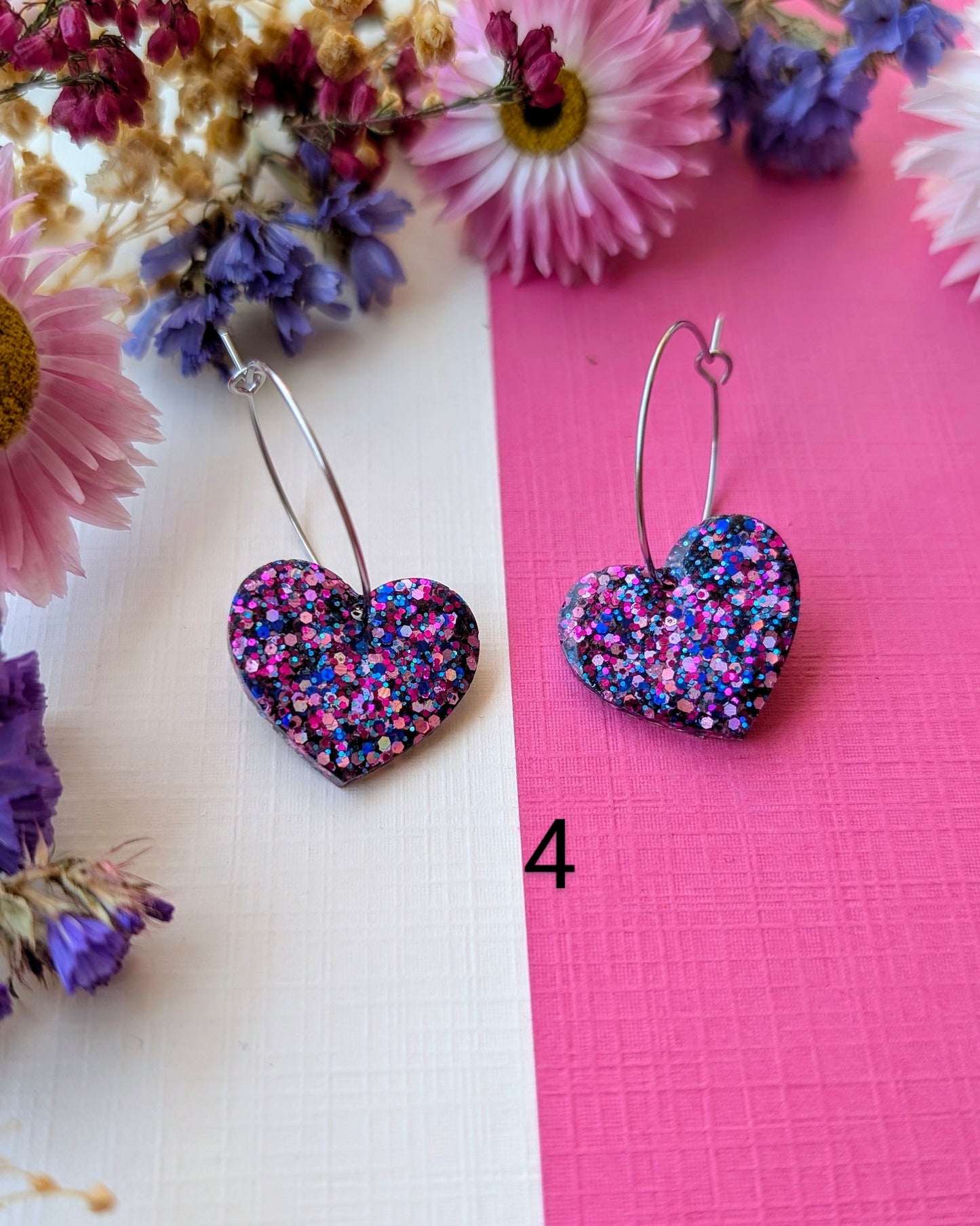 Coeurs Enchantés 🩷💜 tons rose/violets ✨