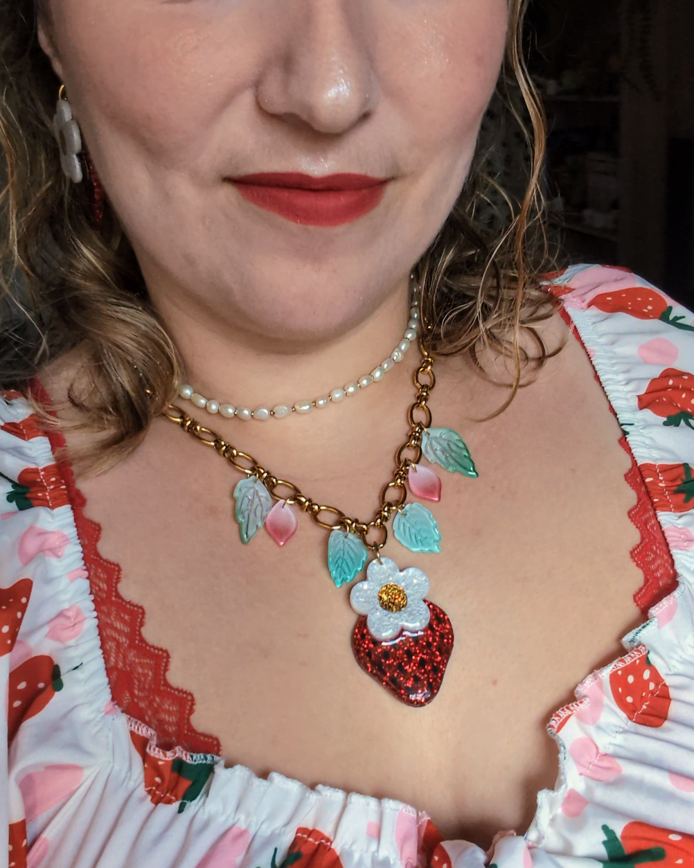 Collier Chant des Fraises 🍓