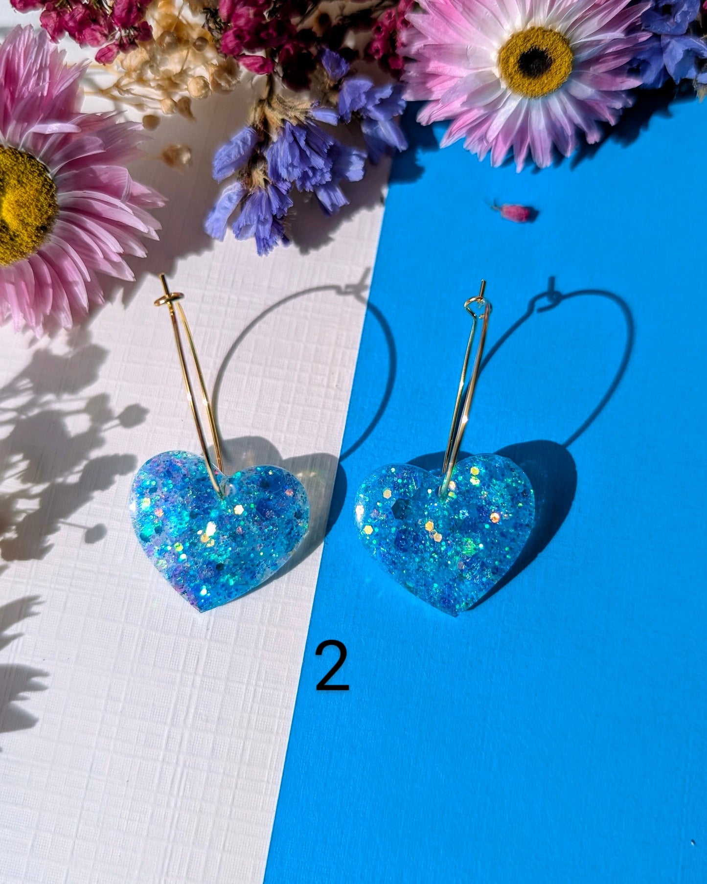 Coeurs Enchantés 🩵💙 tons bleus ✨