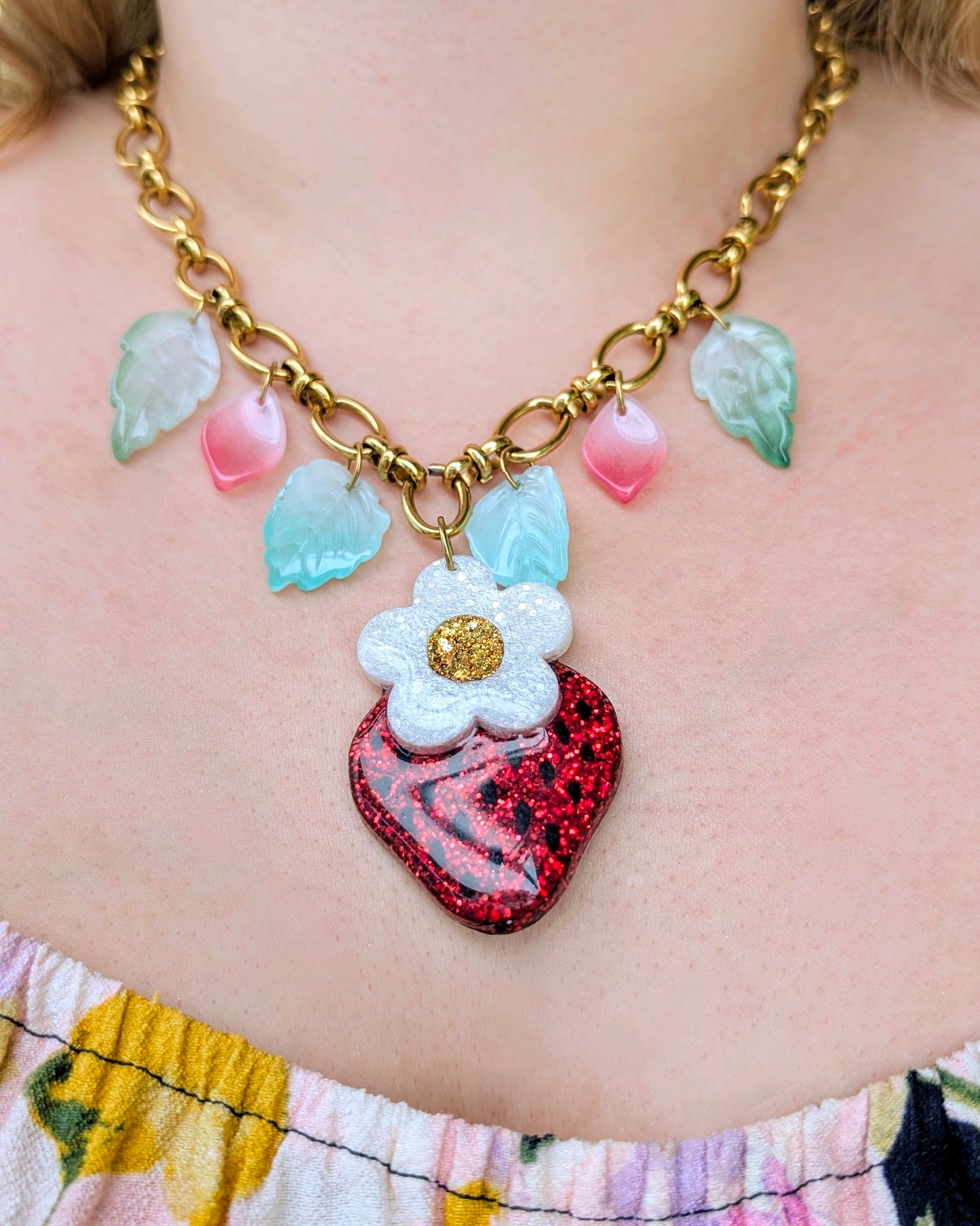 Collier Chant des Fraises 🍓