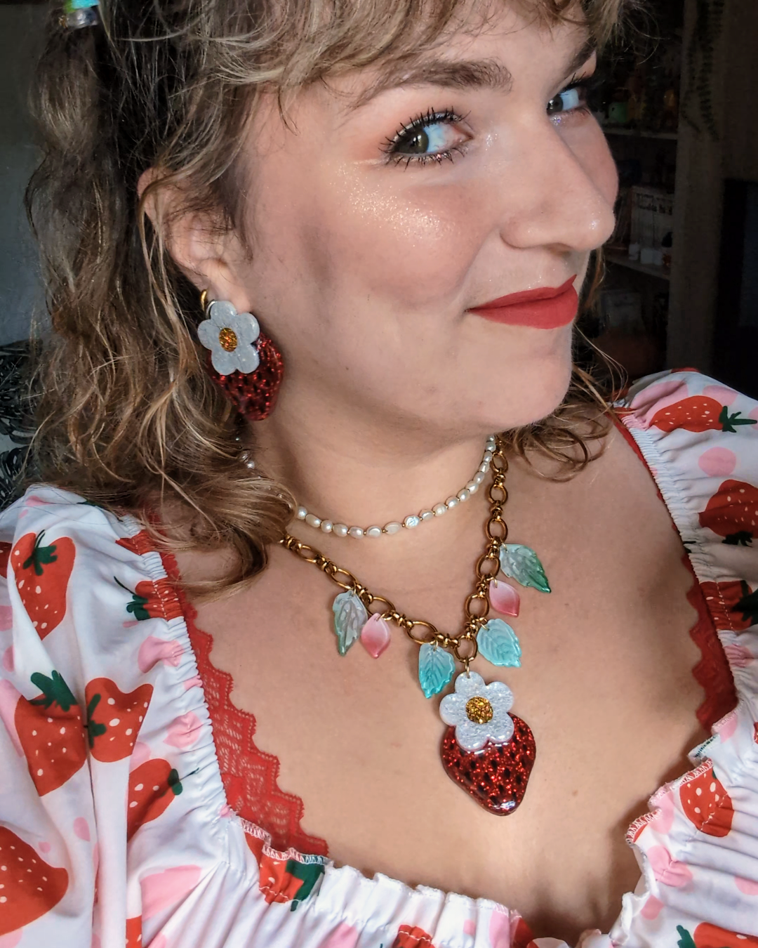 Collier Chant des Fraises 🍓