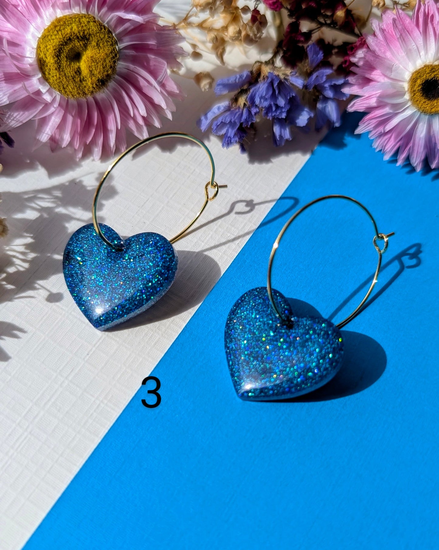 Coeurs Enchantés 🩵💙 tons bleus ✨