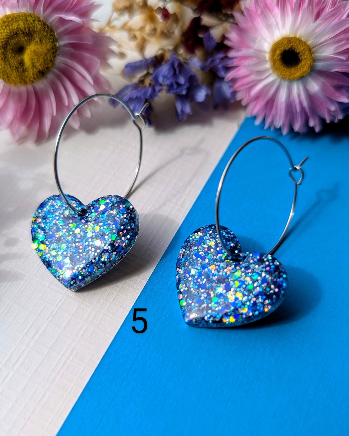 Coeurs Enchantés 🩵💙 tons bleus ✨