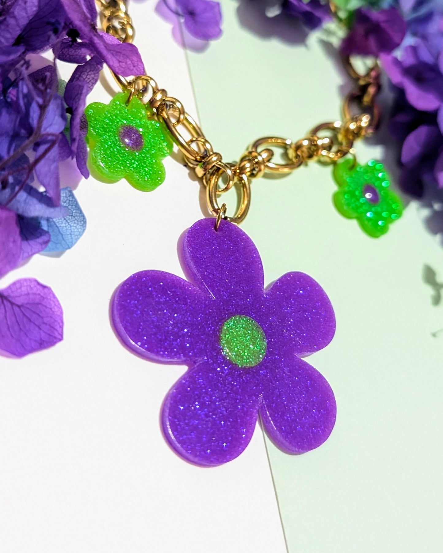 Collier Enchanteresse Violet 🌸