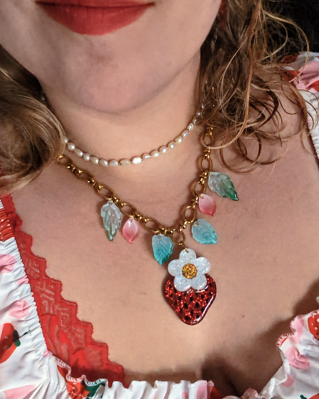 Collier Chant des Fraises 🍓