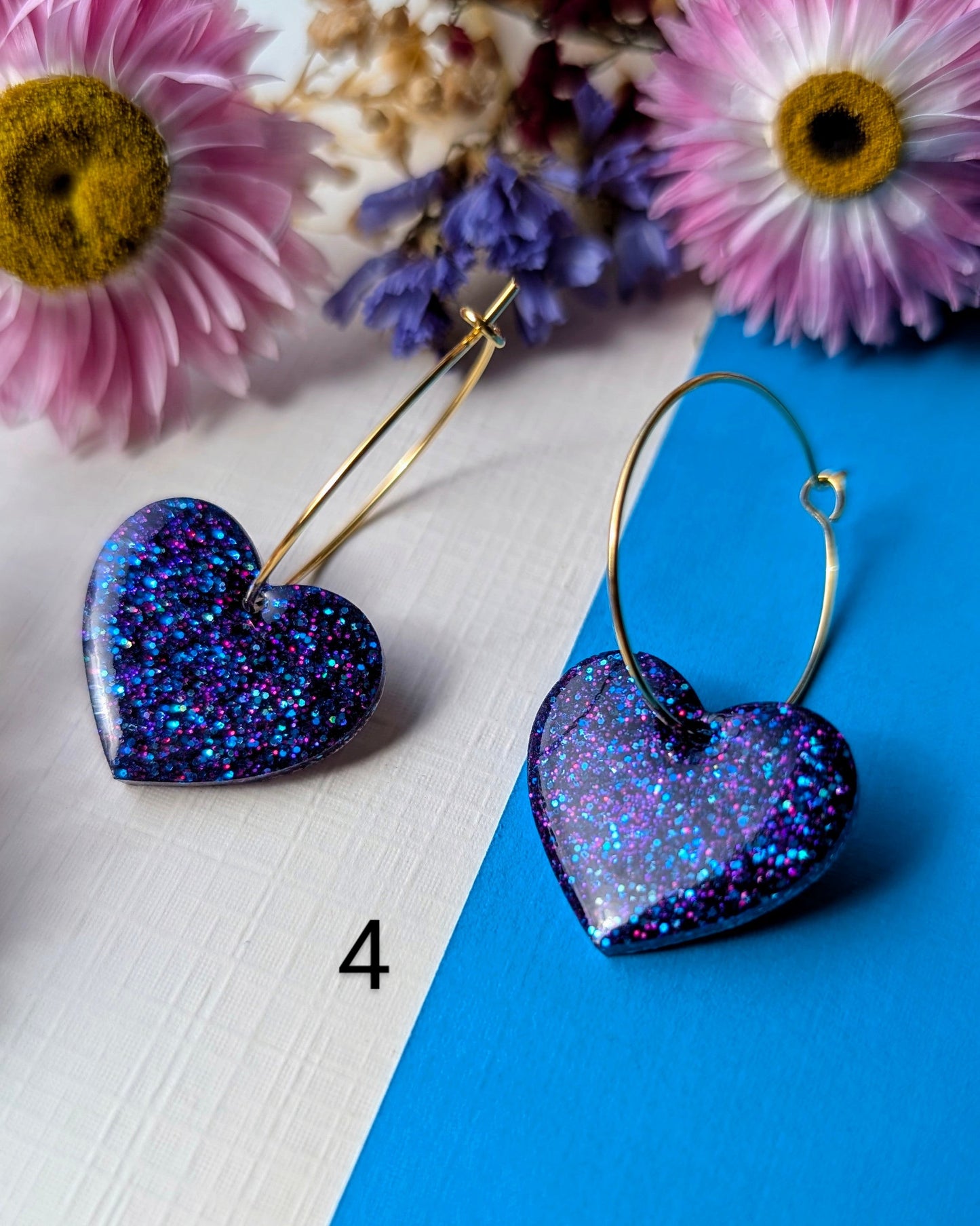 Coeurs Enchantés 🩵💙 tons bleus ✨