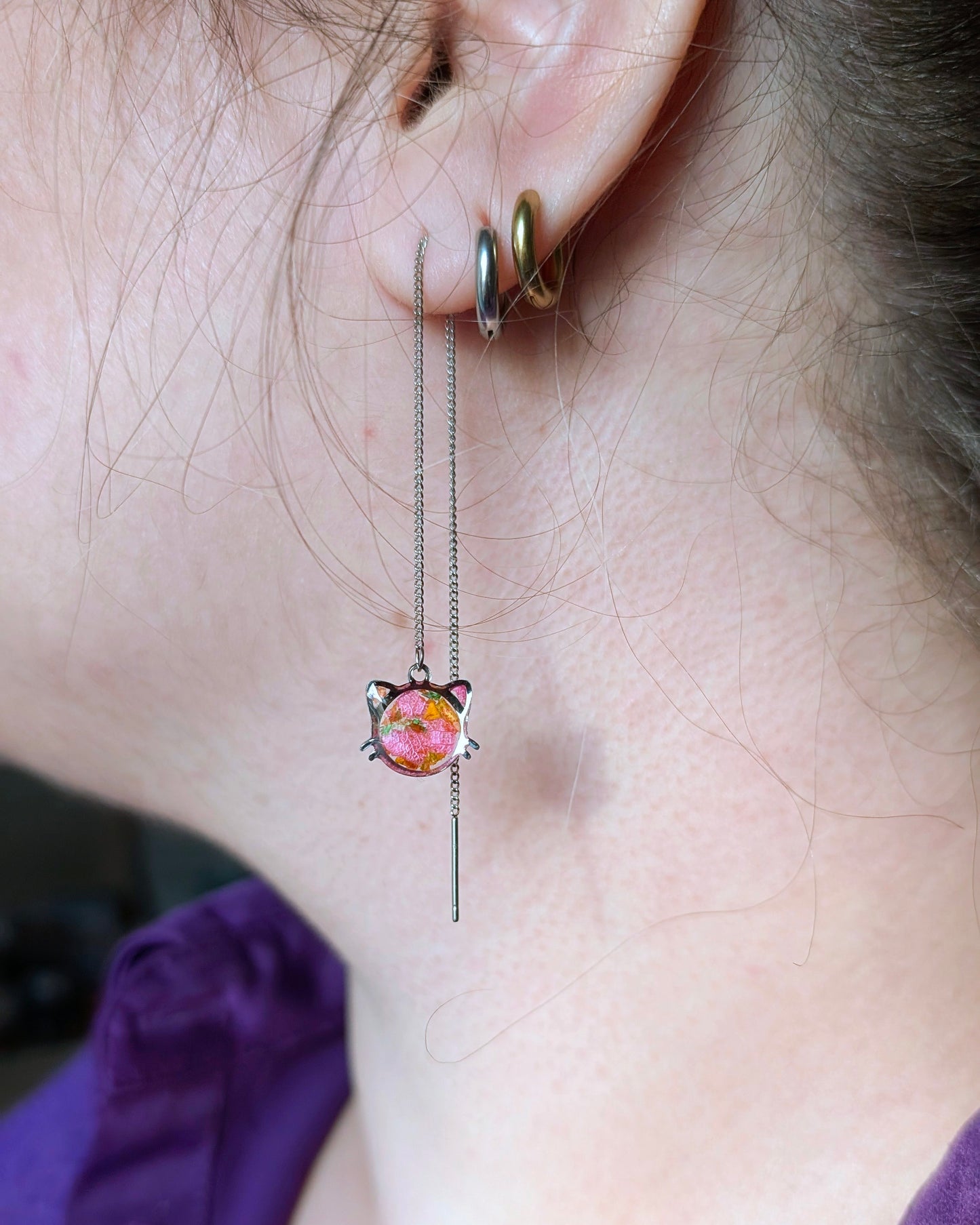 Boucles Ambre Dorées