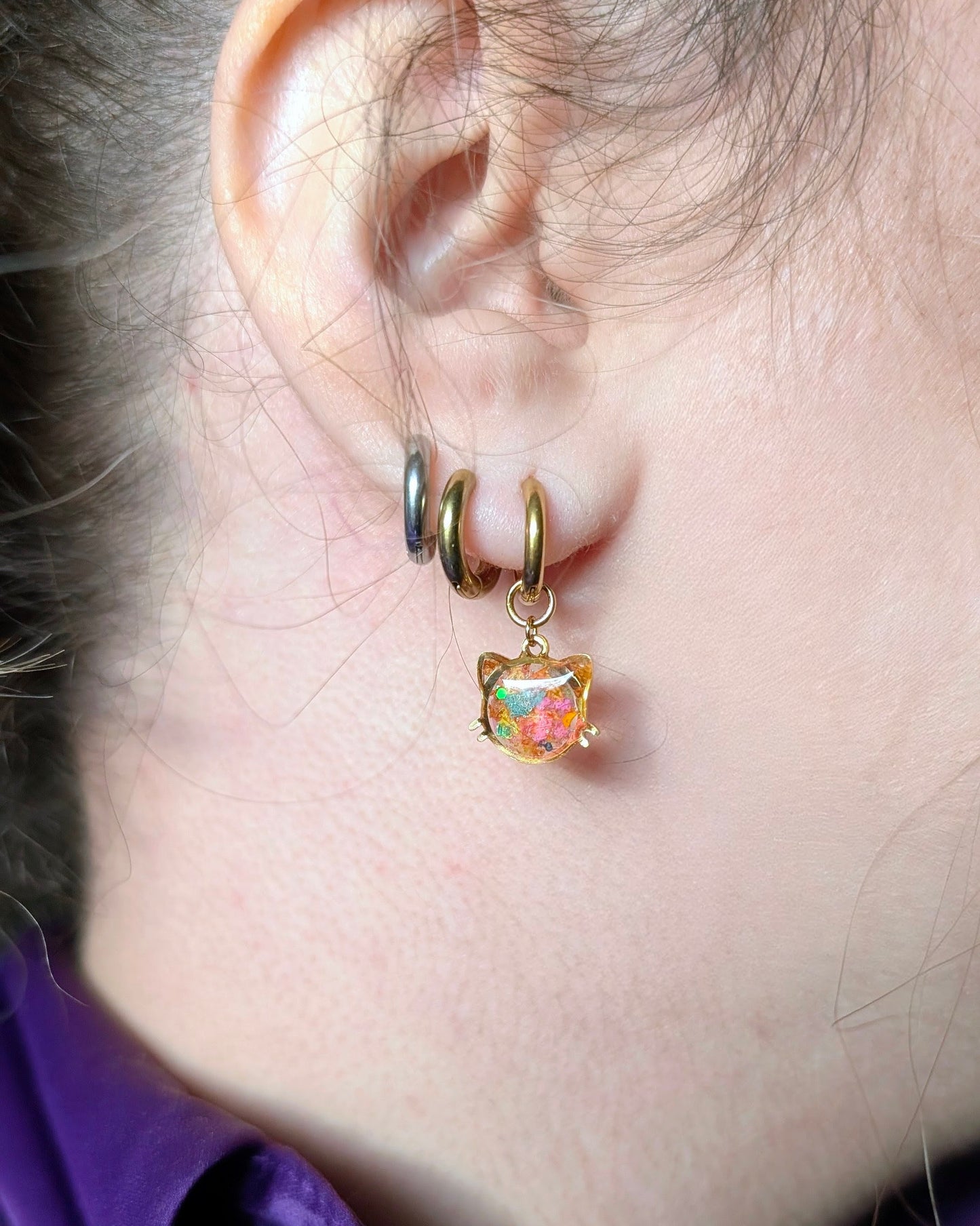 Créoles Ambre Dorées