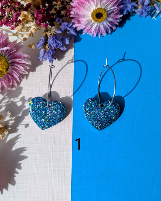 Coeurs Enchantés 🩵💙 tons bleus ✨