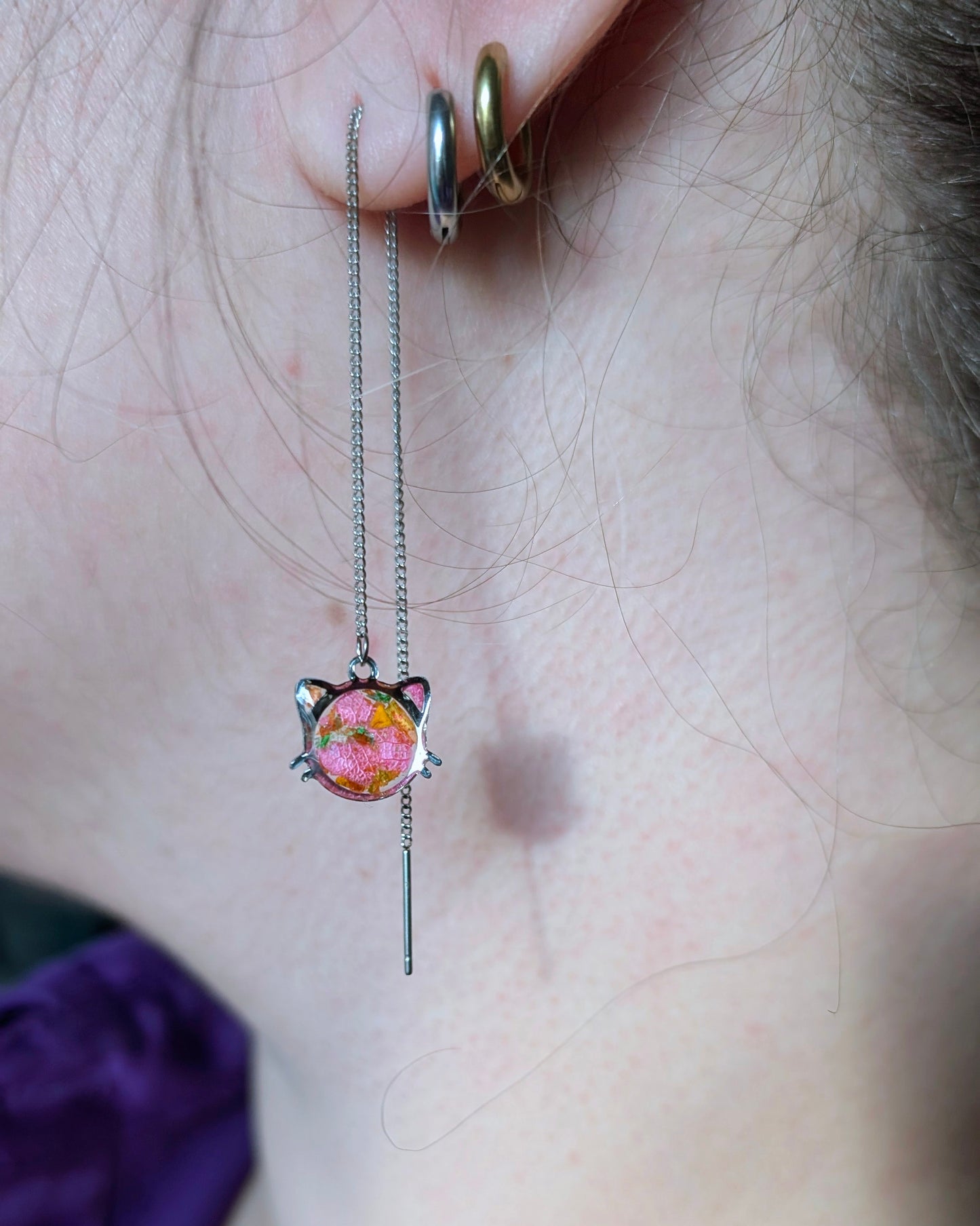 Boucles Ambre Dorées