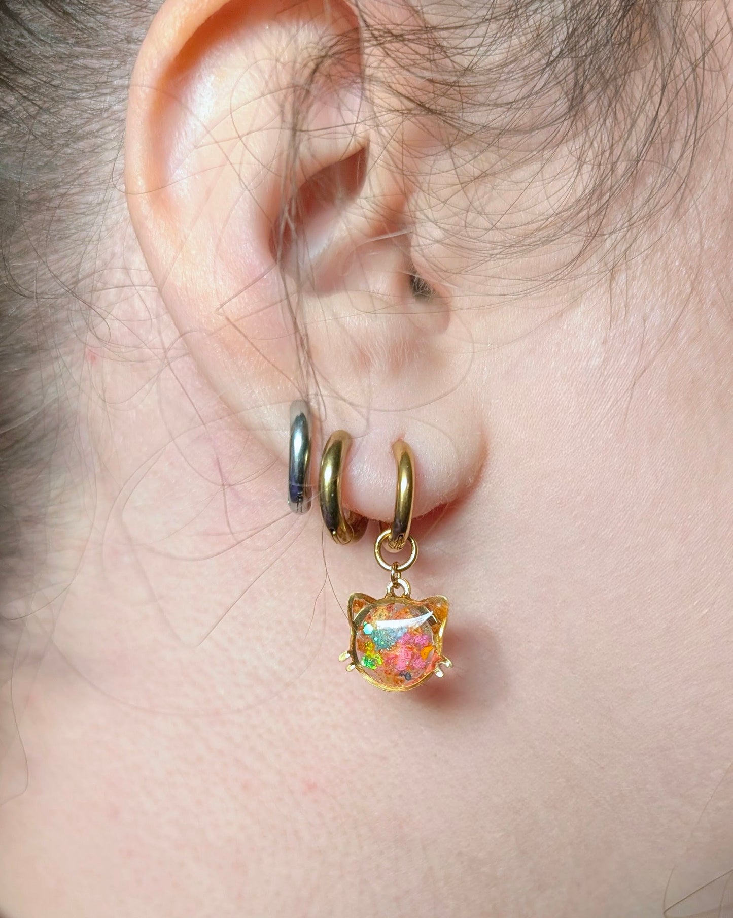 Créoles Ambre Dorées