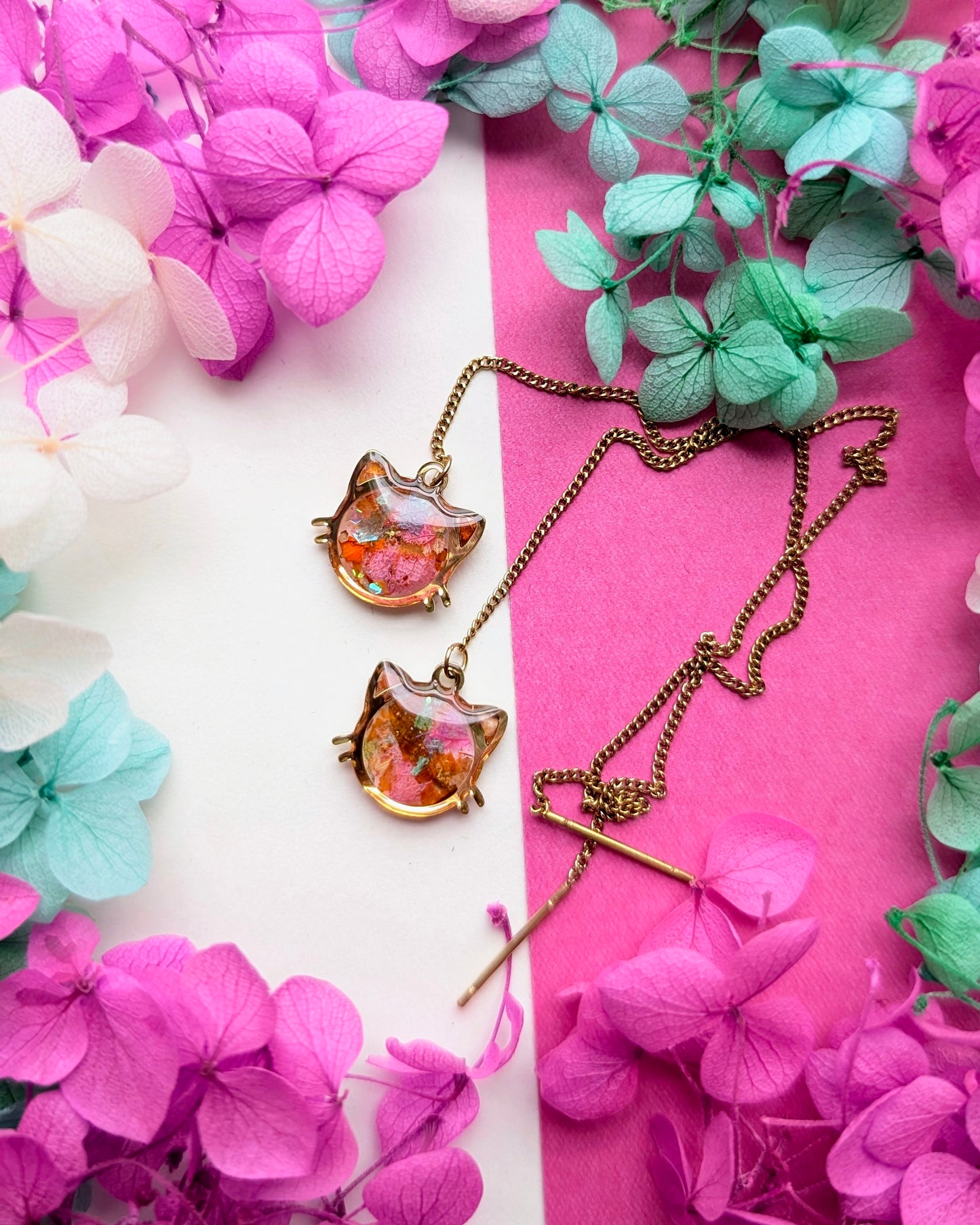 Boucles Ambre Dorées