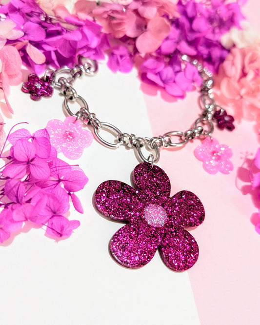 Collier Enchanteresse Rose🌸