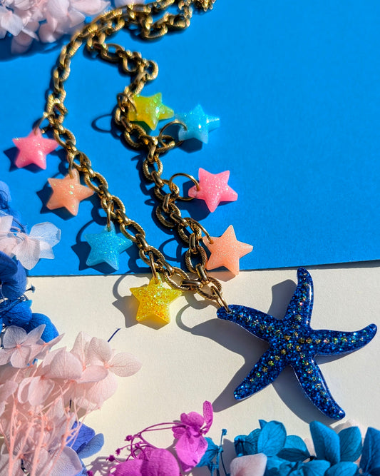 Collier Gardienne du Lagon ⭐🩵