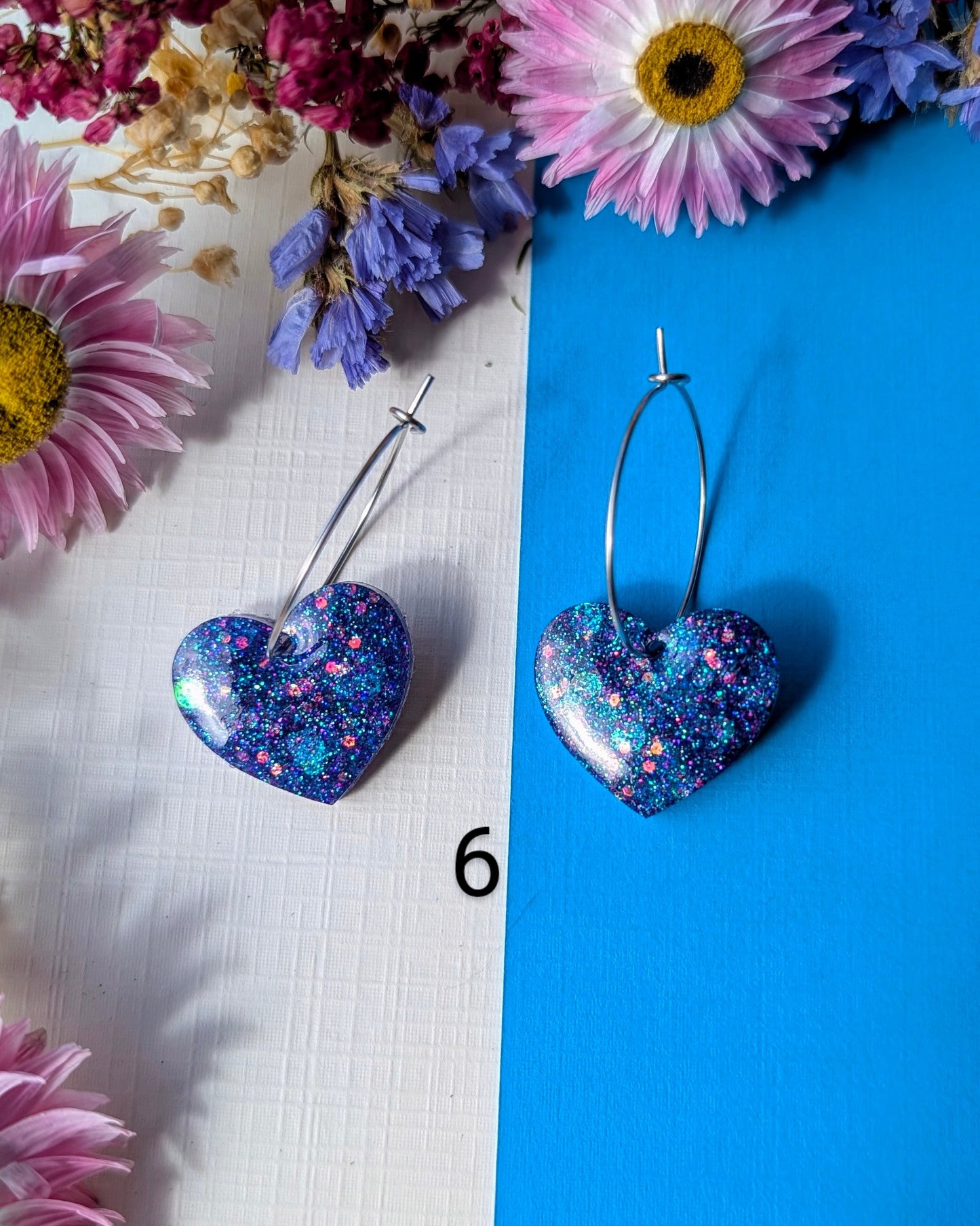 Coeurs Enchantés 🩵💙 tons bleus ✨